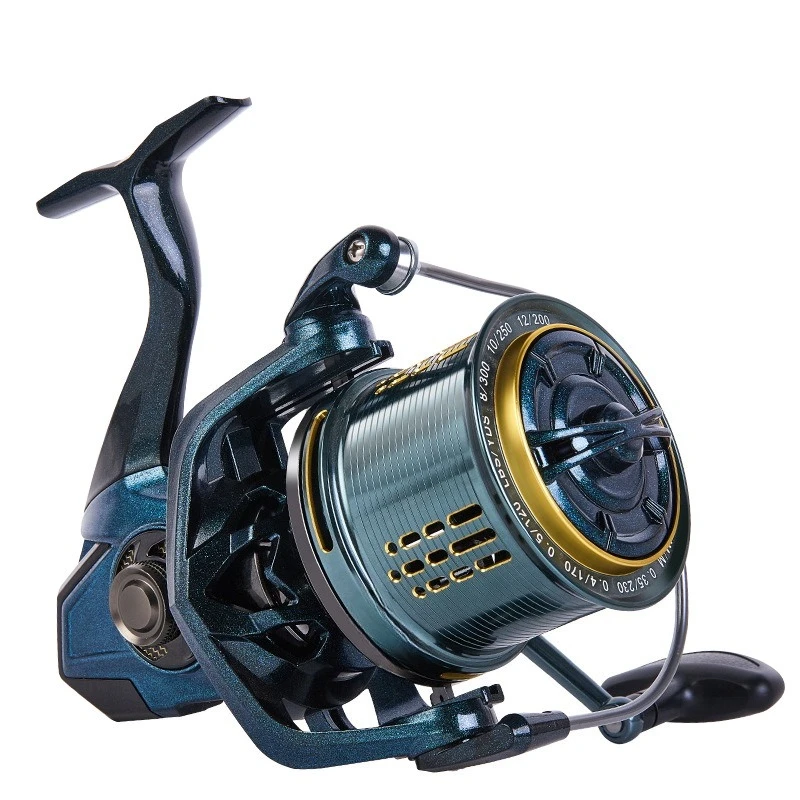 

Metal bevel line cup spinning wheel long drop slow descent fishing wheel anchor fish sea rod Luya wheel CLX