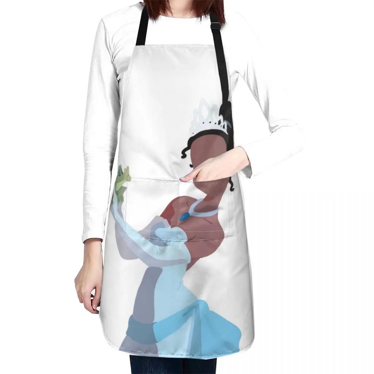 Princess and the Frog Apron waterproof for women Kitchen Things And For Home esthetician Apron