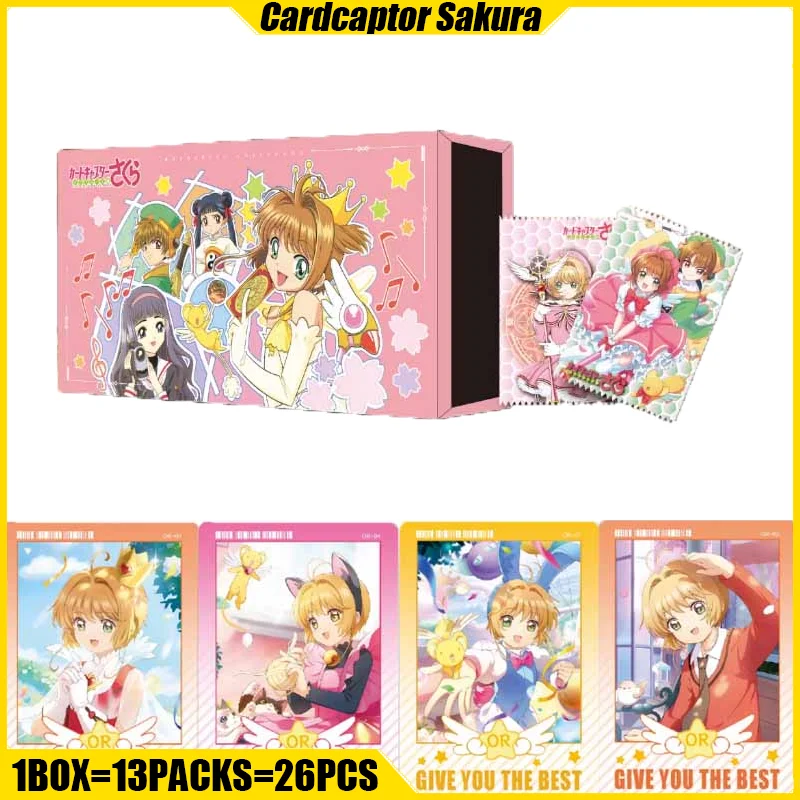 

CK CARD Cardcaptor Sakura Cards LI SYAORAN Anime Collection Cards Mistery Box Board Games Toys Birthday Gifts for Boys and Girls