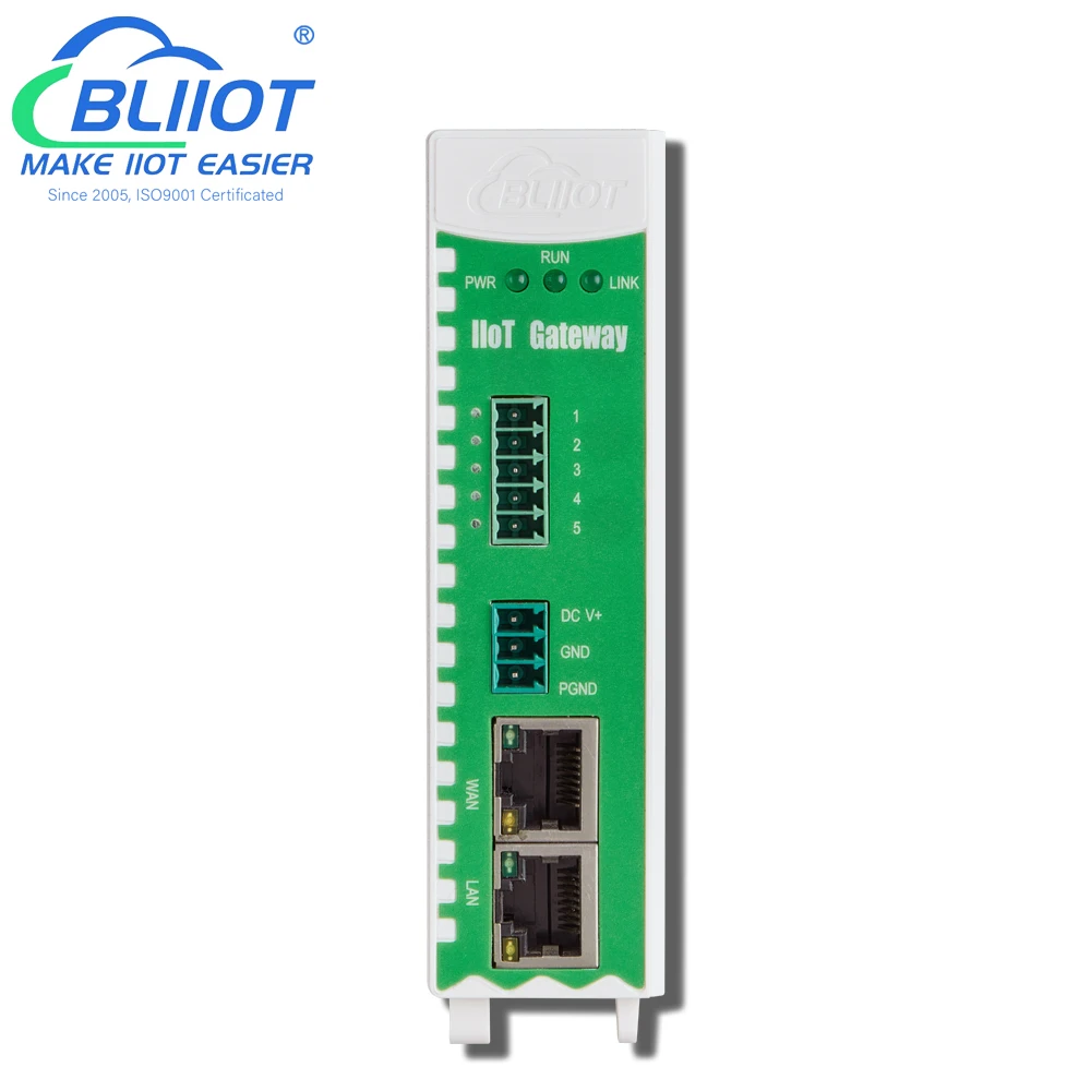 Industry 4.0 RS485 Eethernet PLC to OPC UA Server Converter PLC Remote Programming Gateway BL103