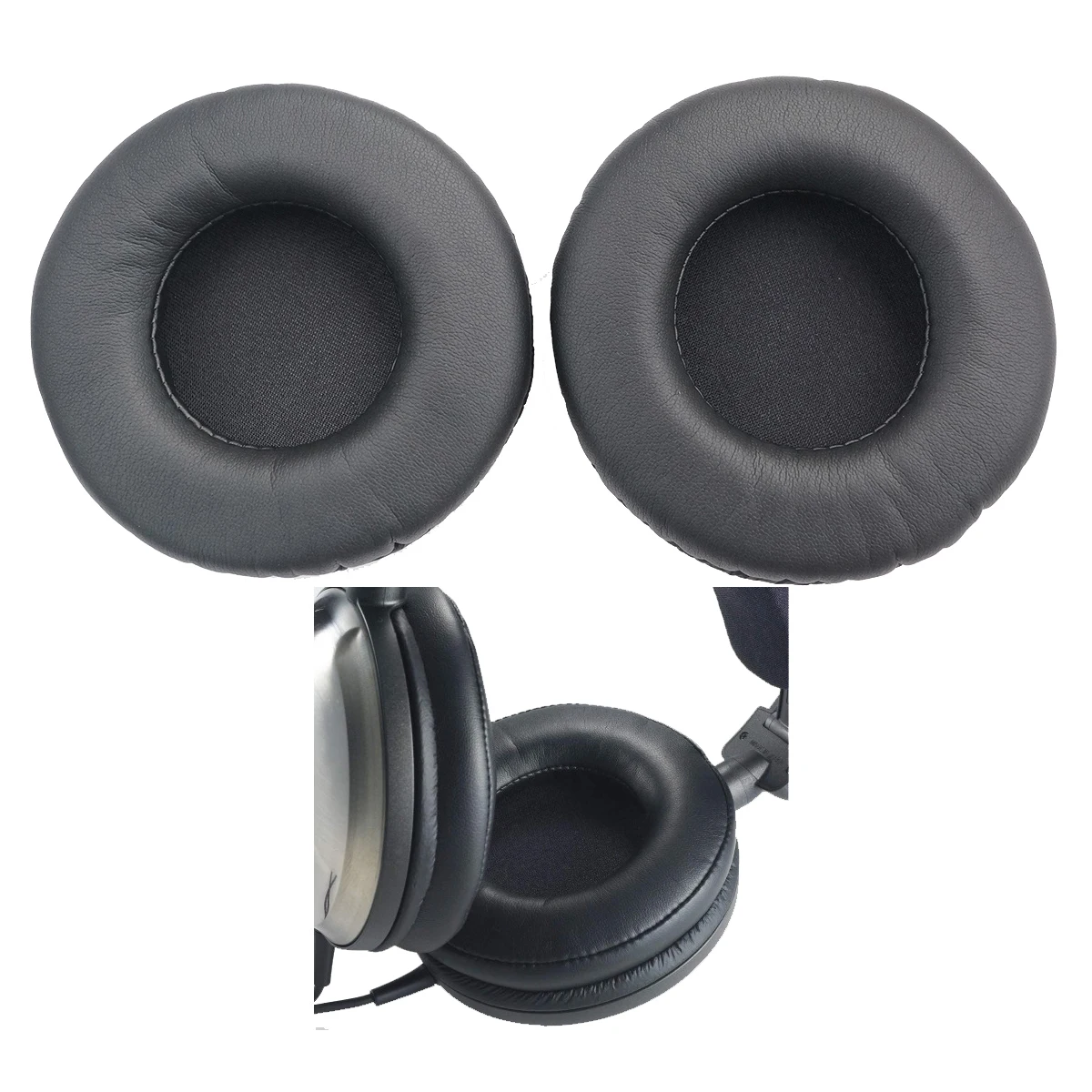 Almofadas de ouvido V-MOTA compatíveis com Audio-Technica ATH-A2000Z ATH-A500Z ATH-A550Z ATH-A1000X ATH-A2000X ATH-AG1 ATH-A950LP (1 par)
