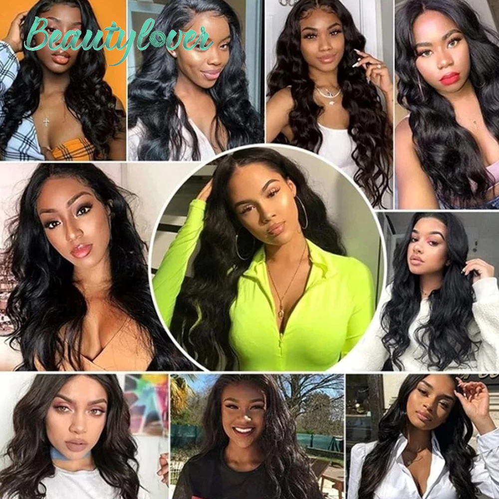 6X6 5x5 Body Wave 100% Real HD Lace Closure Human Hair 24 Inch 13x6 HD  Human Hair Lace Frontal For Black Women Brazilian Hair