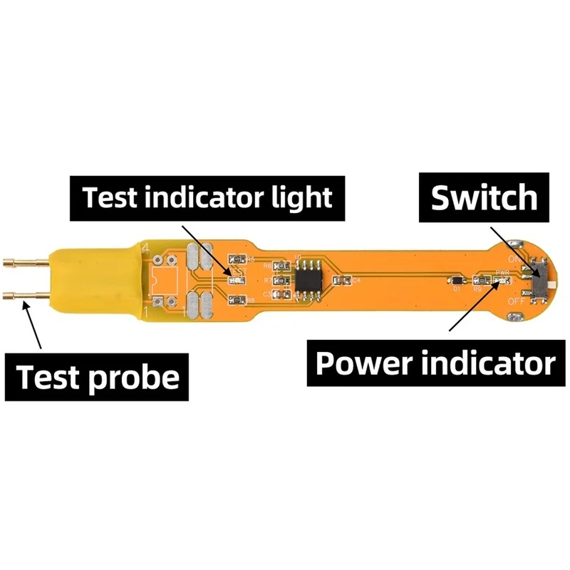 DT16 Optocoupler Tester for 4-Pin 817 781 521, Rapid Testing Tool for Online Electronic Repair, Multifunctional Optocoupler