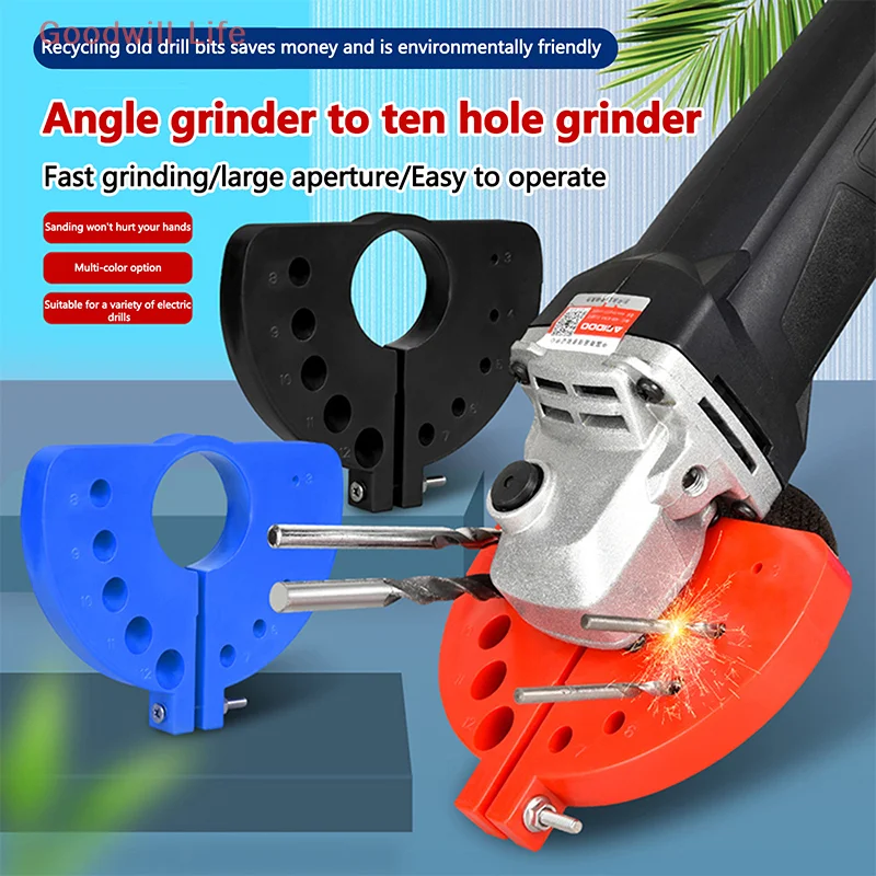 Multi Functional Grinding Drill Bit Multi-specification Drill Sharpener Grinding Angle Grinding Tools Applicable Angle Grinder