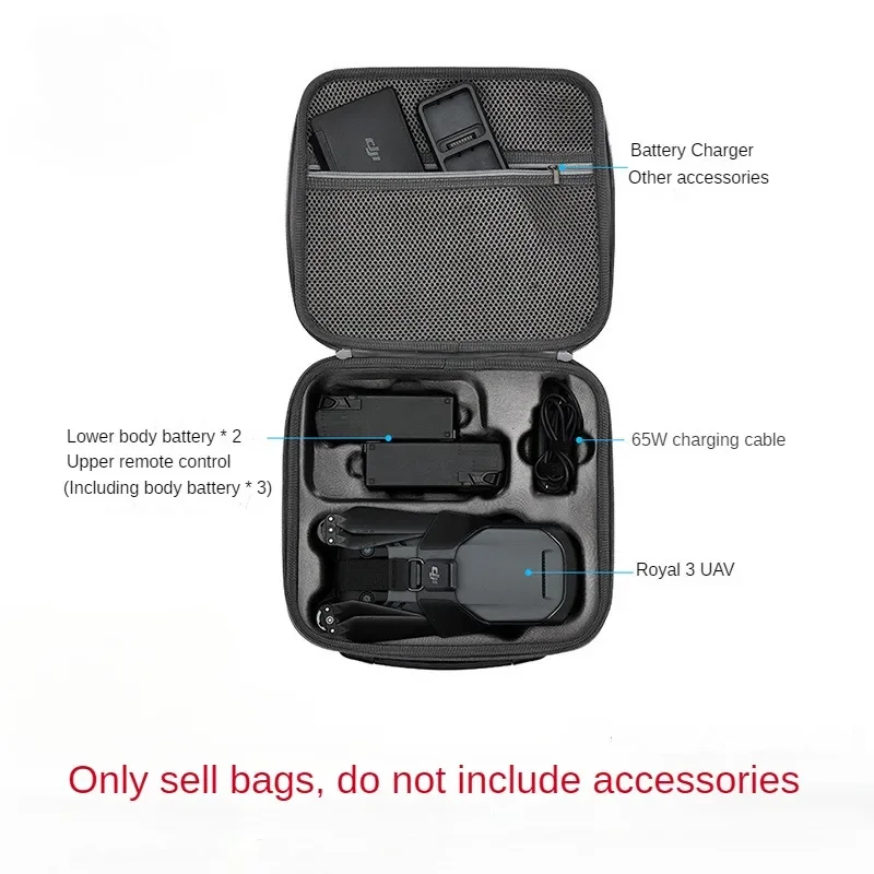 

Suitable for DJI Mavic3 Changfei Standard Edition Single Shoulder Portable Storage Bag Case Drone Suitcases Box Backpack Storage