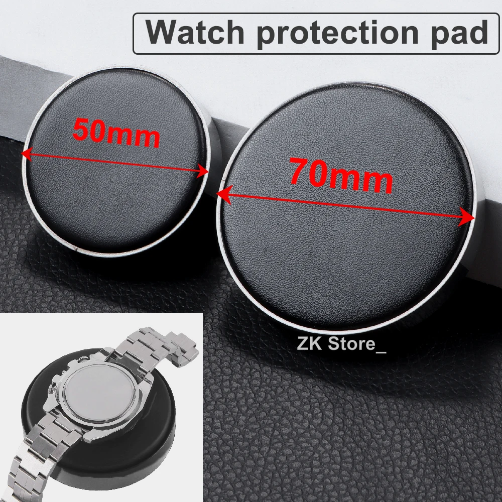 Professional Watch Repair Tool Kit Watch Jewelry Movement Casing Cushion Pad Leather Protecting Holder Accessory for Watchmaker