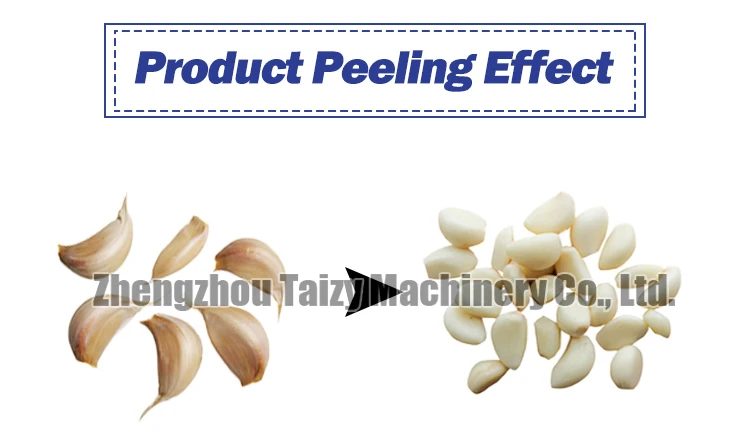 industrial onion peeler garlic peeling machine with air compressor