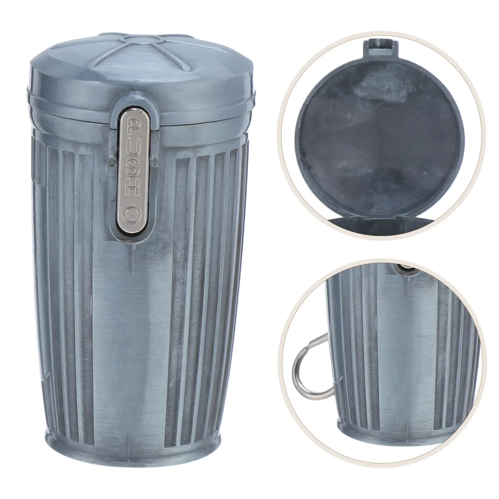 

Портативная герметичная декоративная пепельница с крышкой, органайзер, автомобильная пепельница, автоматическая.