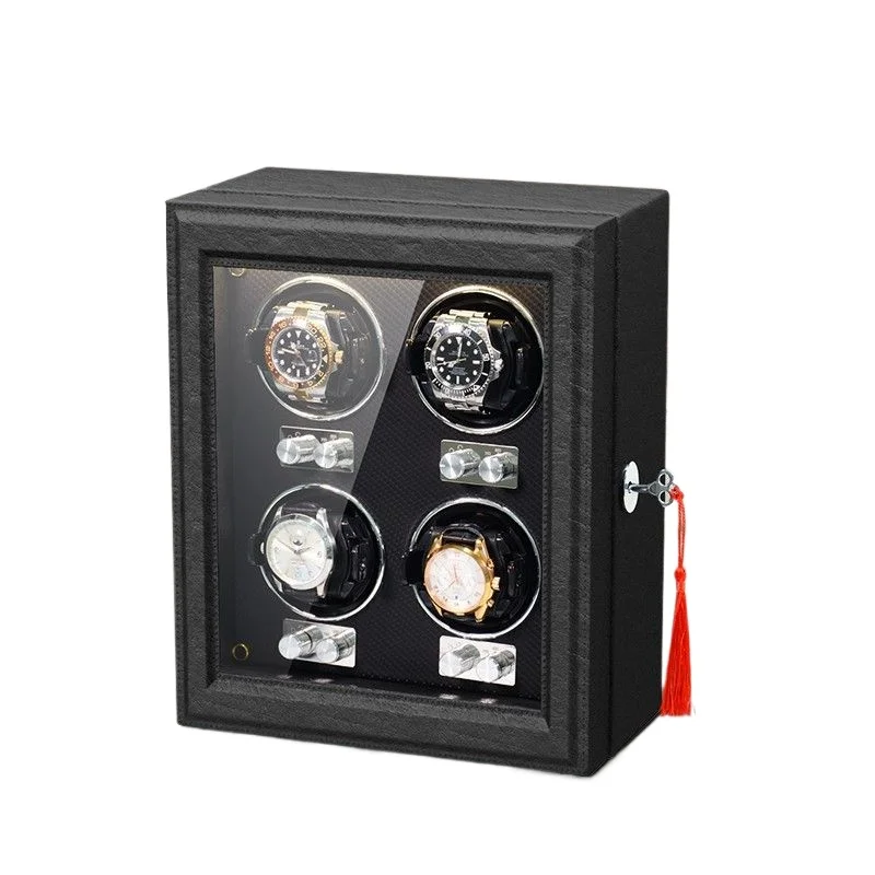 

Fully automatic new watch shaker Household winding self-swinging device Mechanical watch Automatic rotation Electric watch box