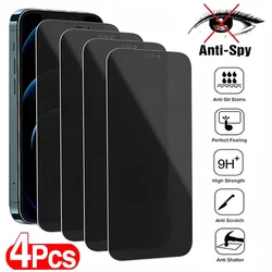 1-4PCS Anti Spy Screen Protector For OPPO A54 A55 A52 A72 A92 A53 A9 A5 2020 A3s A5s A56 A57 A58 A98 A59 A73 A12 Tempered Glass