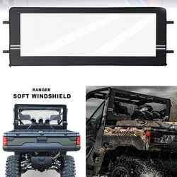 Ranger 1000 Rear Window Waterproof PVC Soft Rear Windshield Compatible with Polaris Ranger xp 1000/900 2017-2023