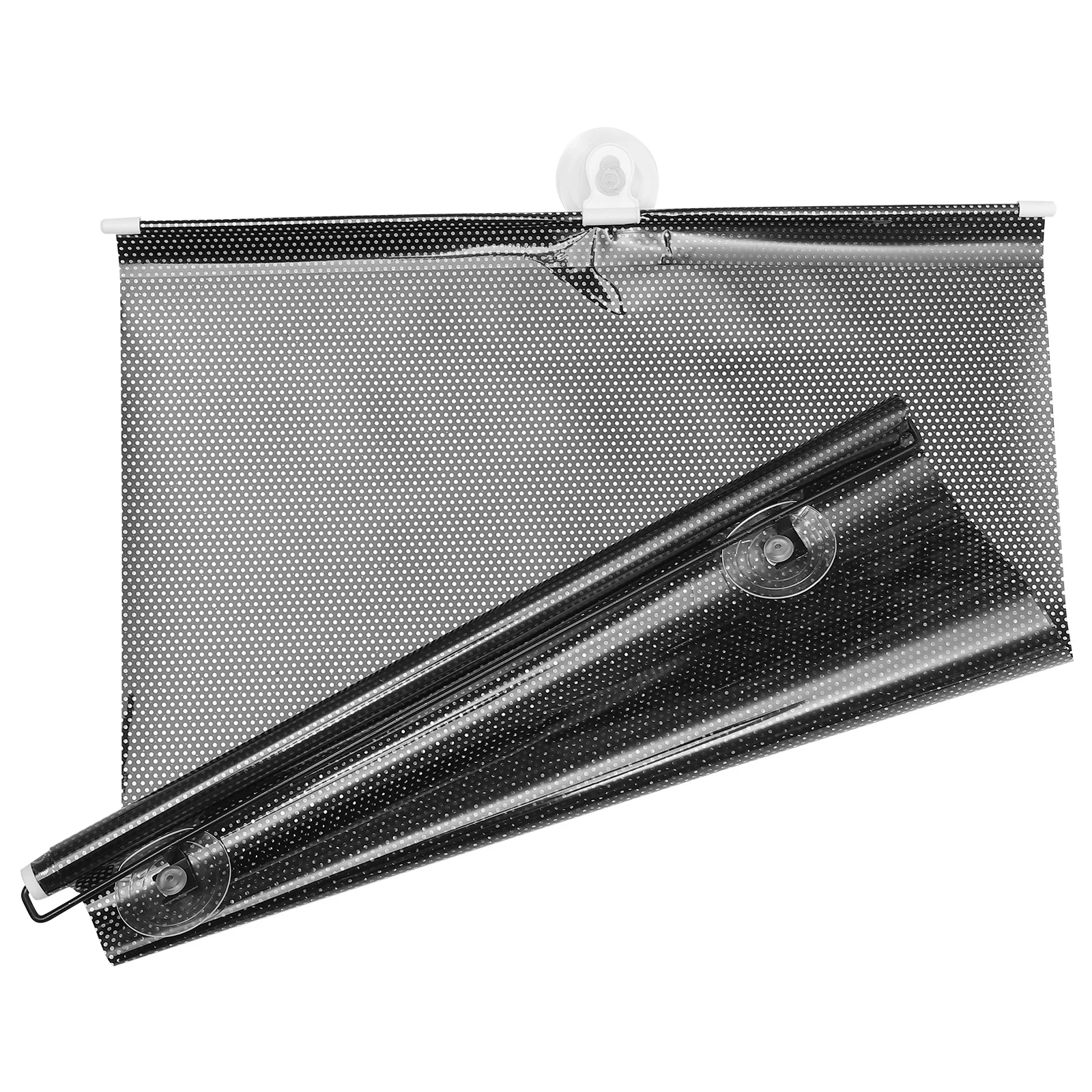 قابل للسحب شرفة الشمس الظل تعتيم الأسطوانة أعمى لا الحفر شفط كأس نافذة الستار المنزل الخصوصية الظل ستارة التعتيم #5