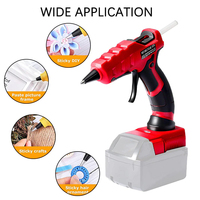 Hot Glue Gun for Milwaukee 18V Battery Cordless Hot Glue Gun With 7mm Glue Sticks for Arts&Crafts&DIY Electric Heat Repair Tool