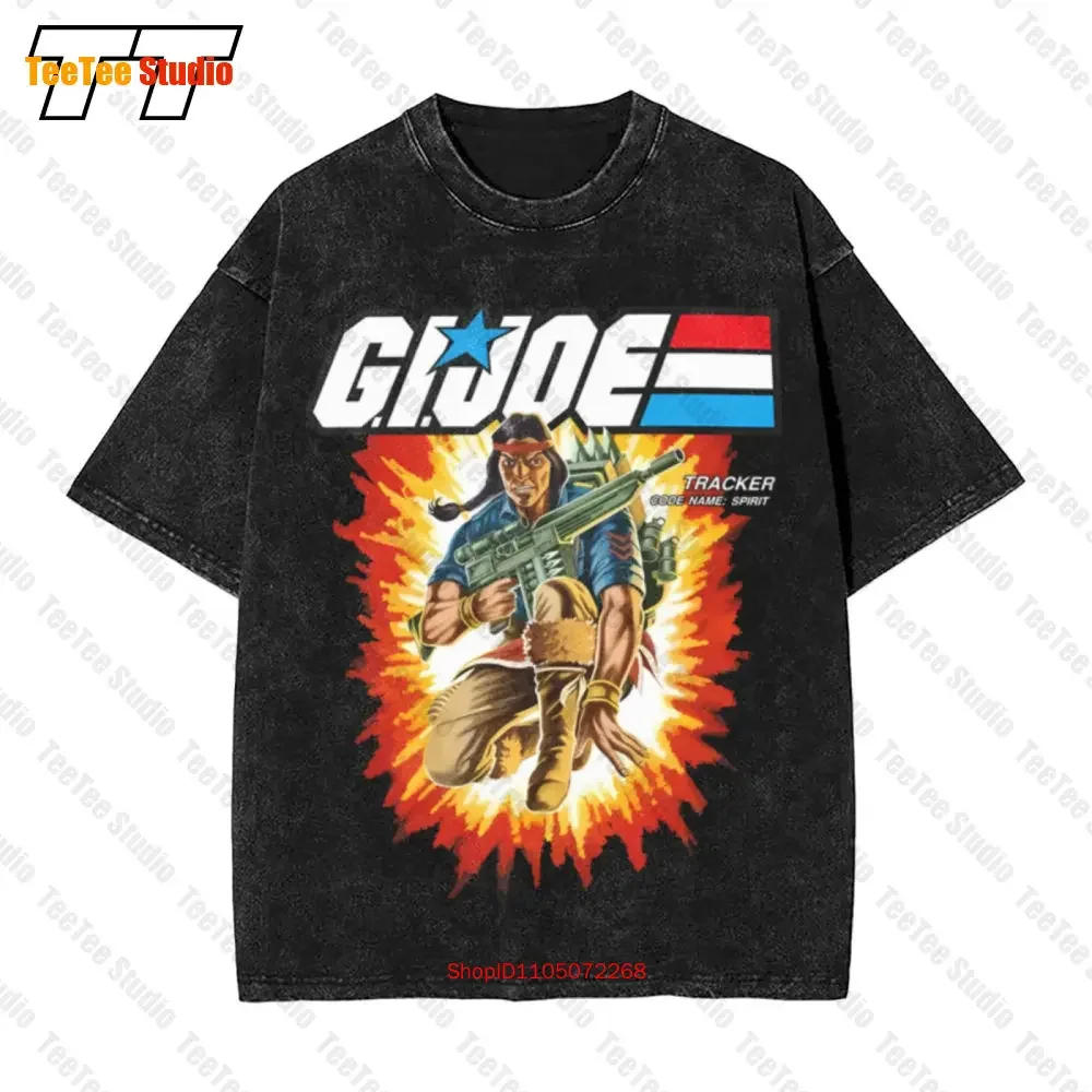 Box Art Spirit Gi Joe Vintage Oversized T-Shirt L939