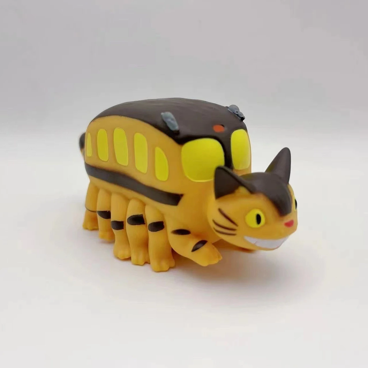 クリエイティブフィギュア家族猫となりのトトロバス PVC 子供の人形誕生日ギフトアニメフィギュア子供のおもちゃ