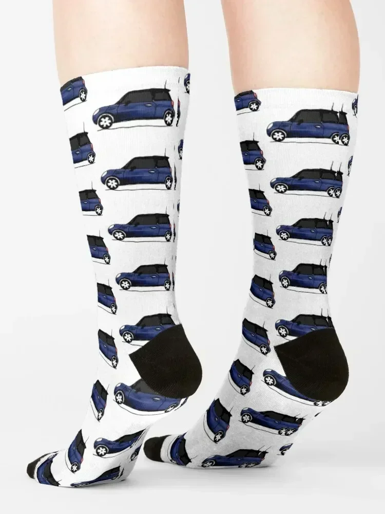 MINI 2-Door Hardtop - Starlight Blue Socks heated christmas gift anti-slip gift Women Socks Men's