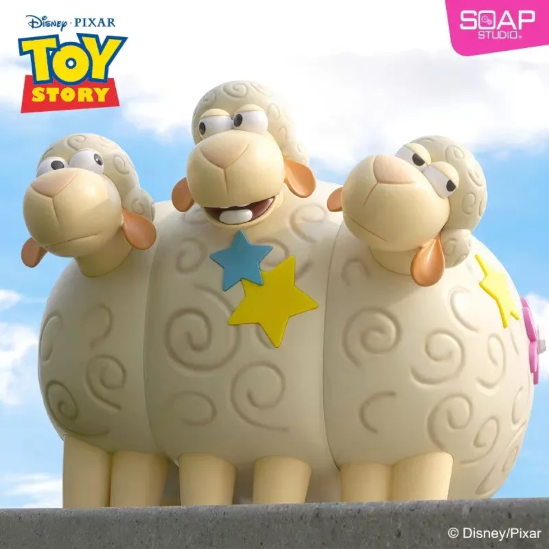 Soap Studio Disney Toy Story Series Mini Shepherdess'S Sheep Doll Mini Ornaments Top Collection  Ornaments Toys Birthday Gift