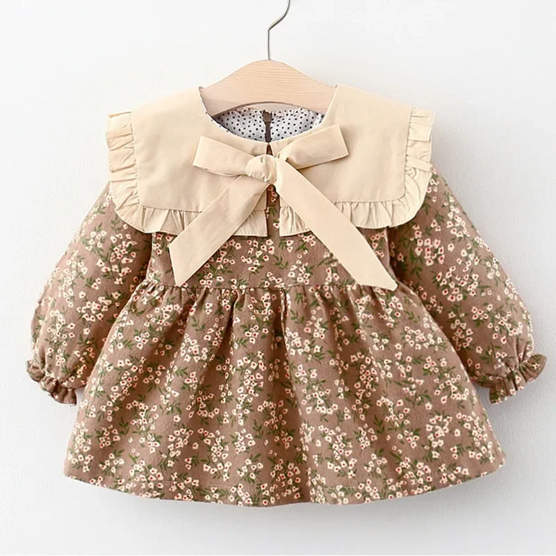 

Autumn Newborn Baby Girl Dress Toddler Girls Clothes Sweet Princess 1st Birthday Dresses For Girls Baby Clothing Kids Vestidos