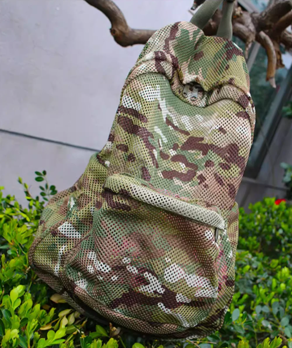

Mesh Cloth Backpack Tactical Lightweight Foldable Fashion Casual Backpack Outdoor Travel Bag