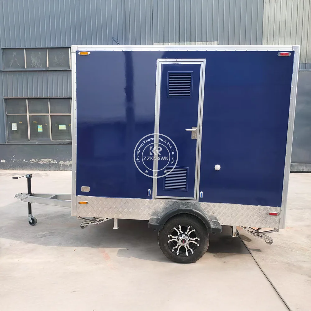 

Mobile Luxury Portable Restroom Trailer Shower And Toilet Trailer Public Camping Bathroom Washroom Toilet Trailer For Sale
