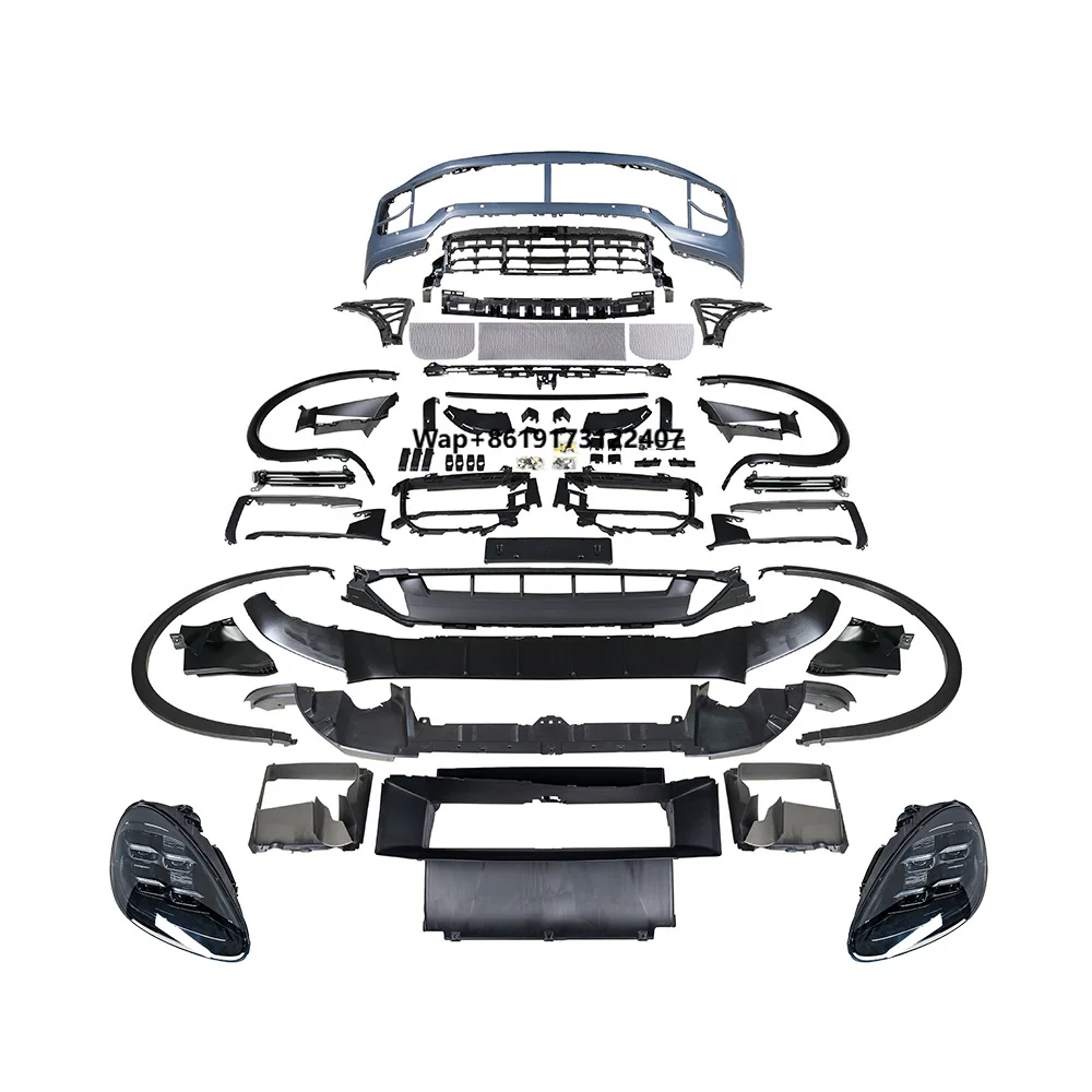 

Suitable for 958.1 Upgrade With 24 Sports Design Style Front Bumpers and Upgraded With 24 PDLS Headlights