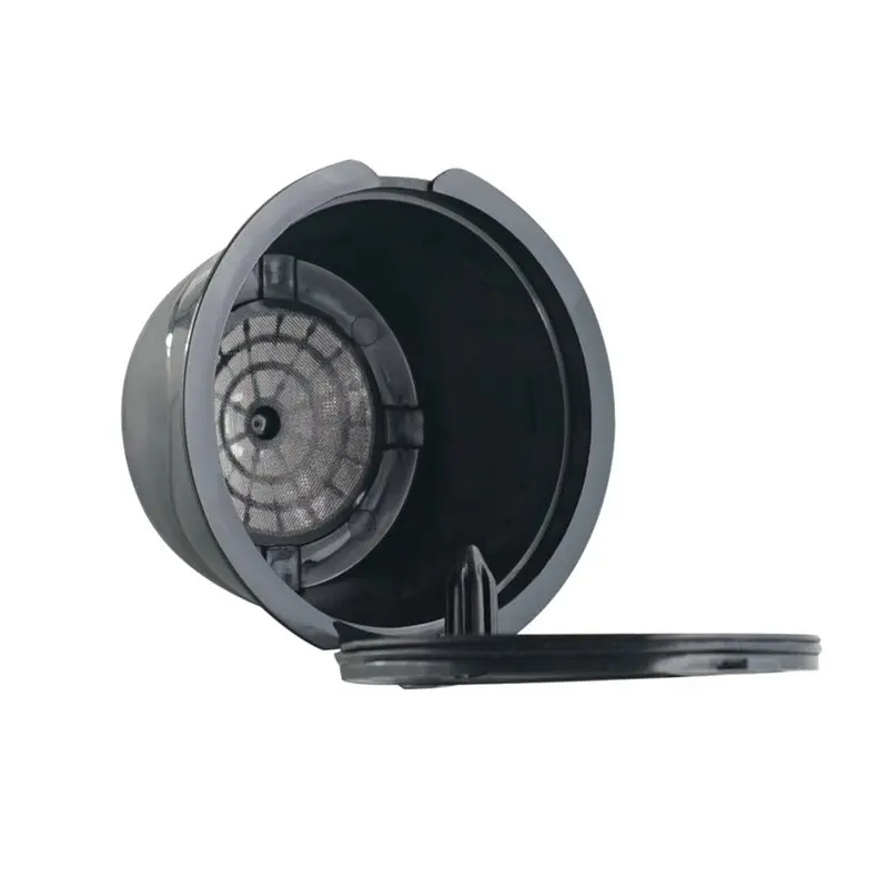 A35T Reusable Coffee Pod for Dolce Gusto Machines, Refillable Capsule with 304 Stainless Steel Filter, Includes Brush and