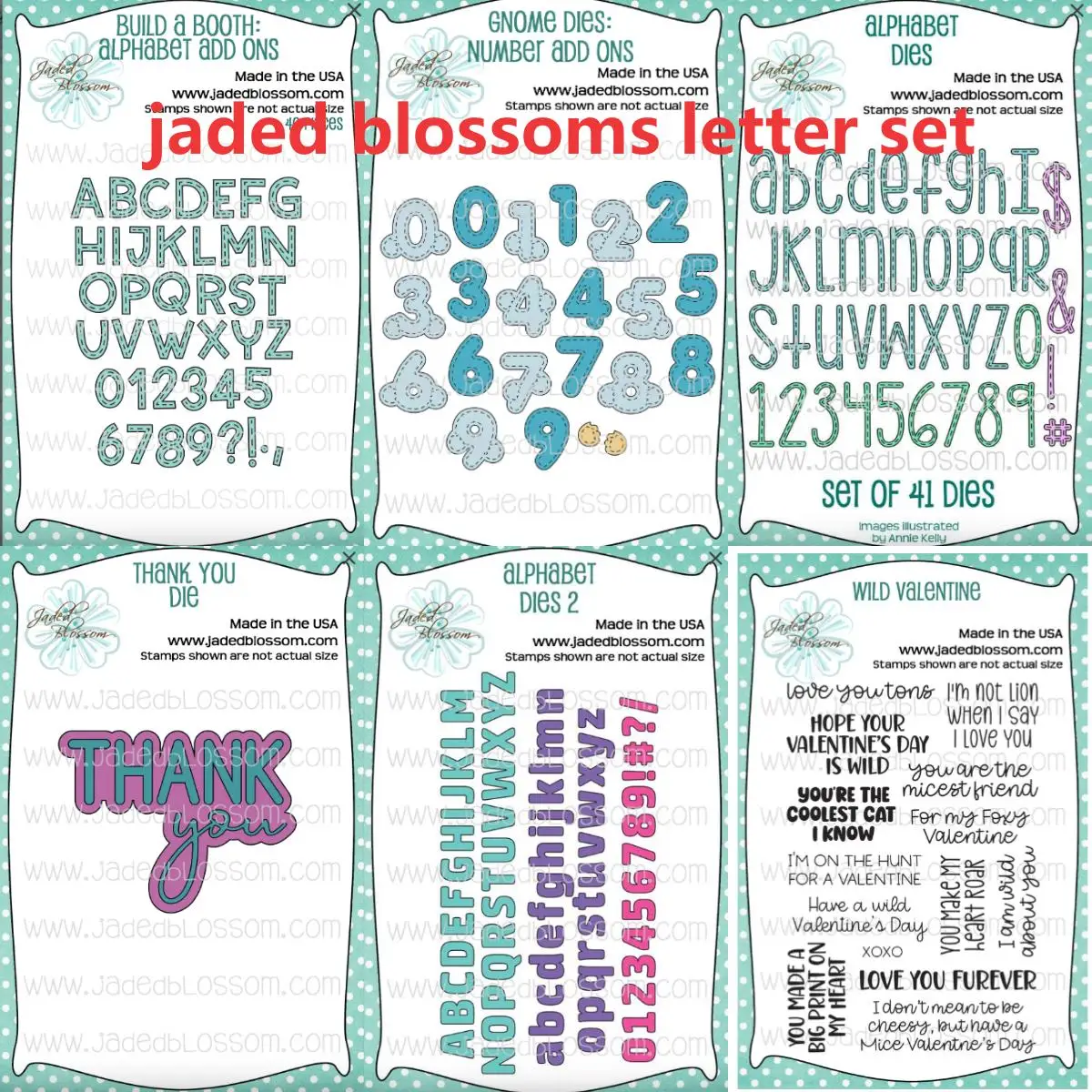 

Letter Set 2025 New Dies Scrapbook Diary Decoration Stencil Embossing Template DIY Greeting Card Handmade