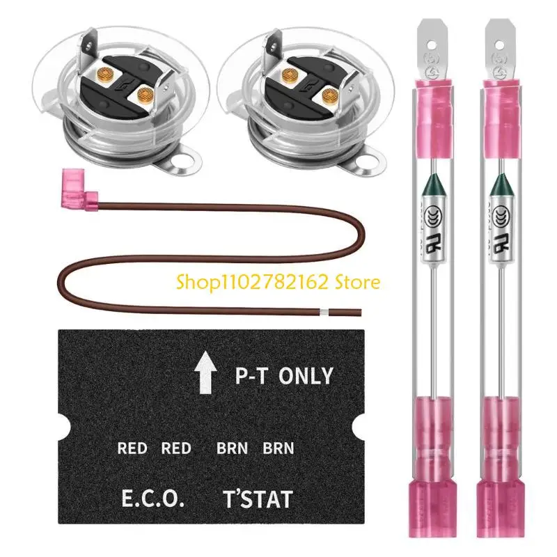 

547B Replacement Accessories Water Heater Thermostat Assembly for 45518A2 45518A3 45518A1 Water Heater Thermal Cutoff