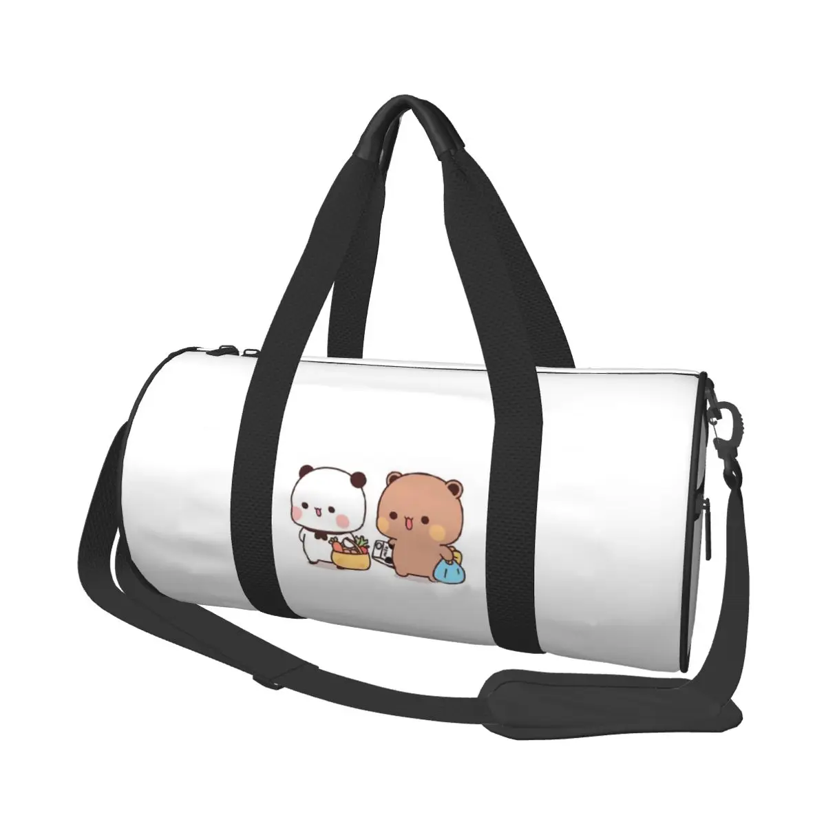 

Большая спортивная сумка Cute Bubu And Dudu, многофункциональная дорожная сумка Duffle, сумки для фитнеса