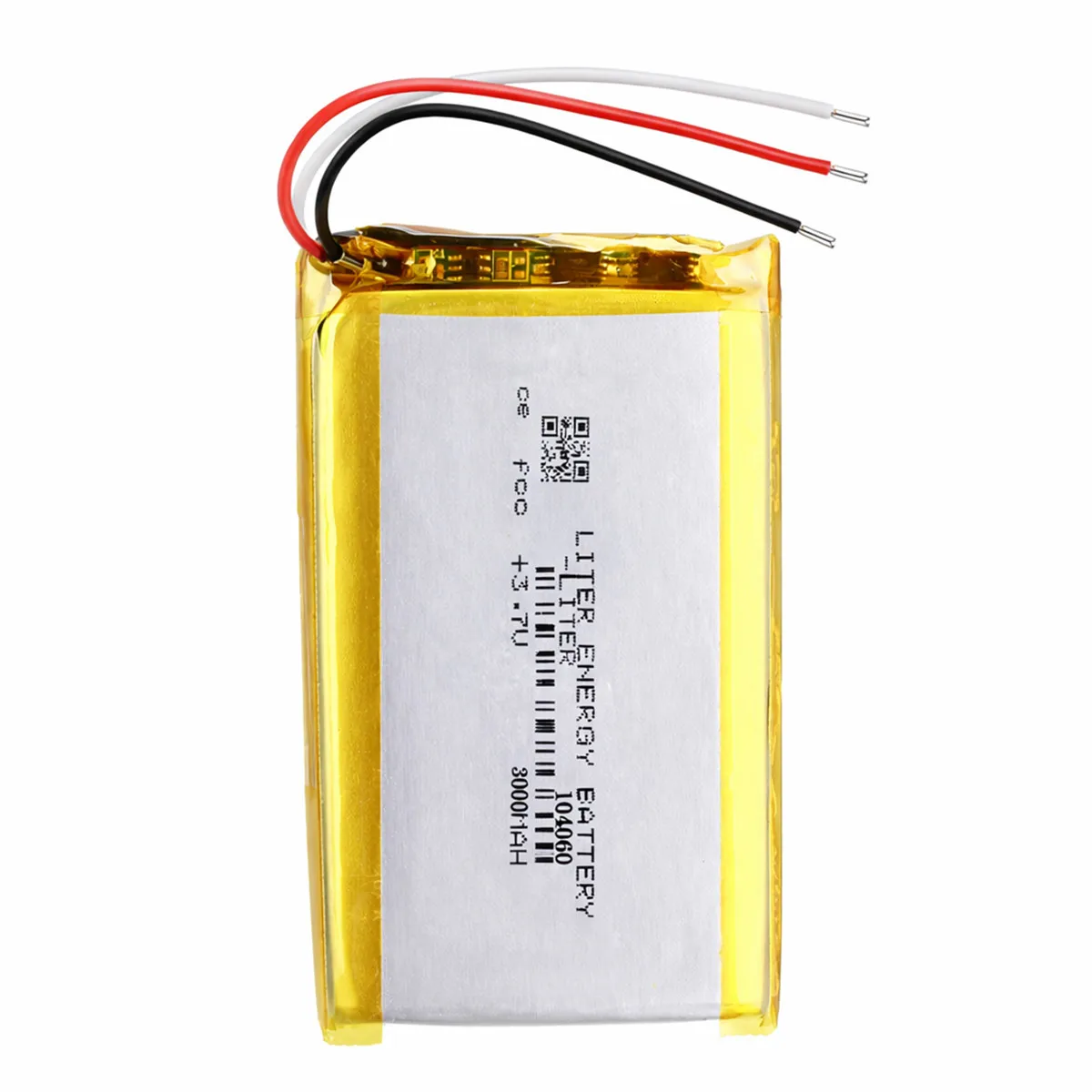 3-Linien 3,7V 3000mAh 104060 Polymer-Lithium-Ionen-Akku für DualSense PS5 Gamepad