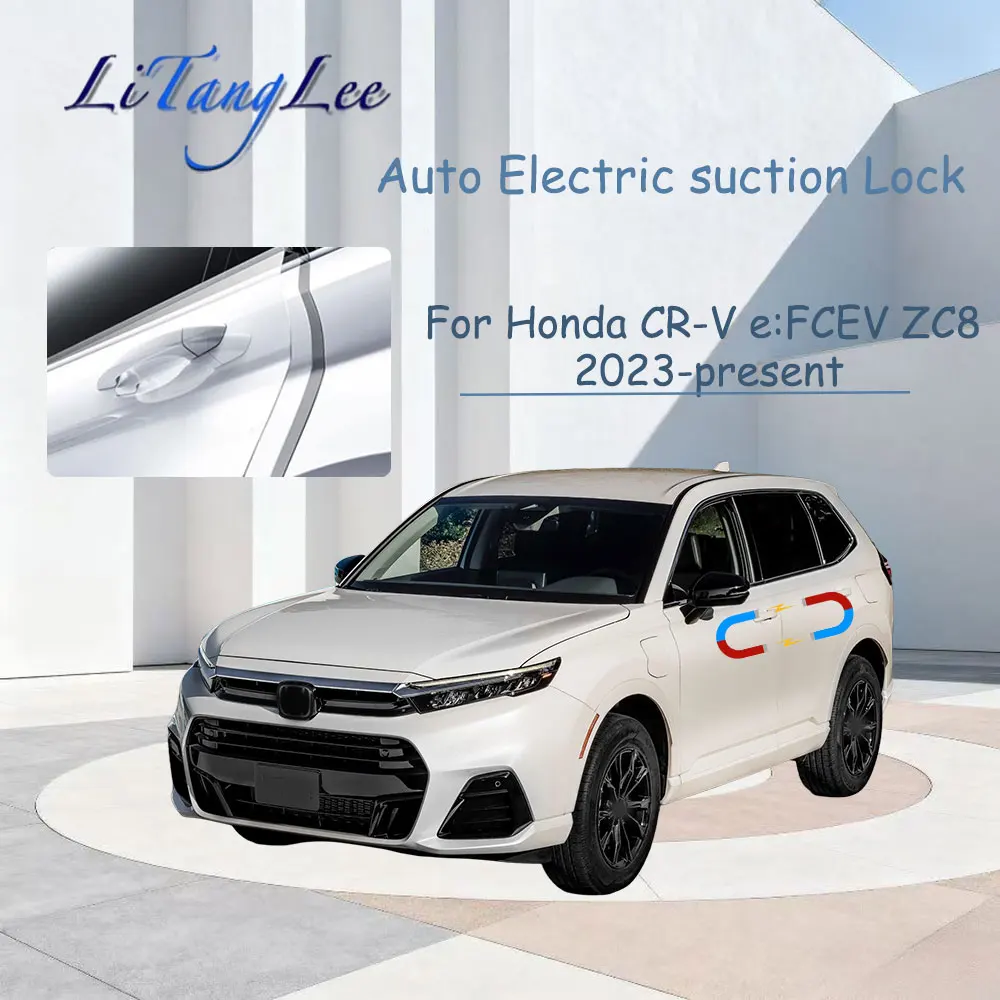 

For Honda CR-V e:FCEV ZC8 2023+ ​​Car Auto Soft-Close Door Latch with Pass Lock Actuator - Electric Suction Silent Closer