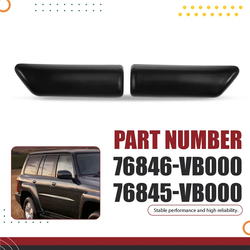 

ABQB-76846VB000 76846-VB000 76845-VB000 Набор заглушек для литья желобов на крыше спереди и сзади