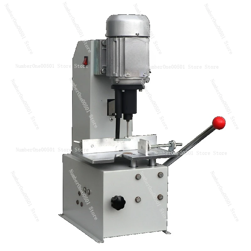 Electric paper hole punch machine Drilling Machine Single  Hole for Paper Labels Binding  Menu