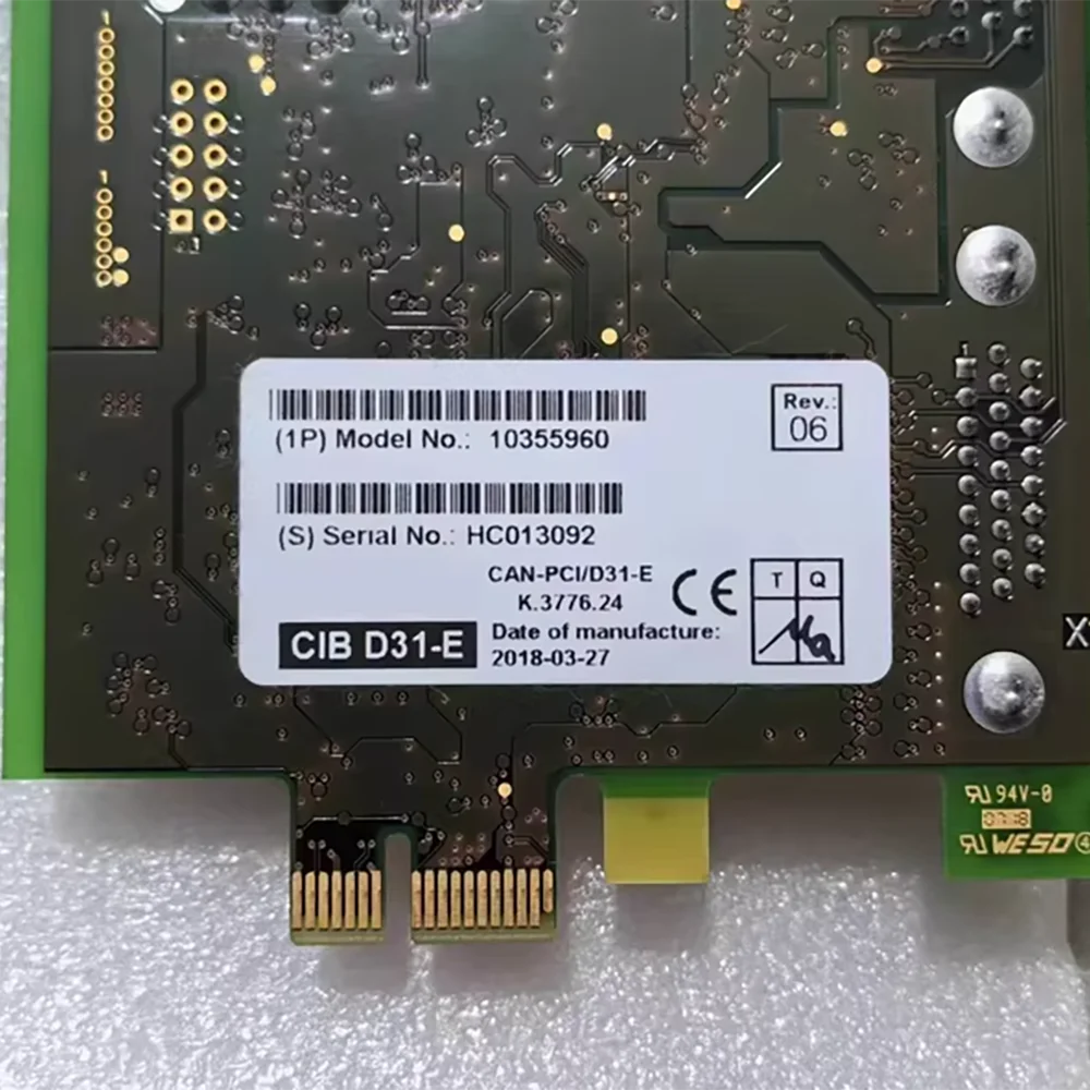 Для SI-EM-ENS CIB D31-E CAN-PCI/D31-E 10355960 HB01251