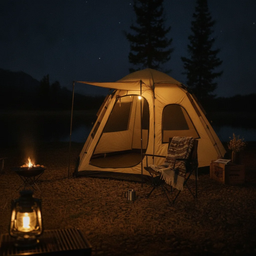 Foldable Tent Canopy Sunshade uncoveredFront Tent Outdoor Shelter Spacious Quick Set for Camping