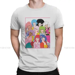 Jem and the Holograms K-Jem Girls and Pizzazz Girls Tshirt Black for Men Loose T Shirt Graphic Men's Tops Short Sleeve