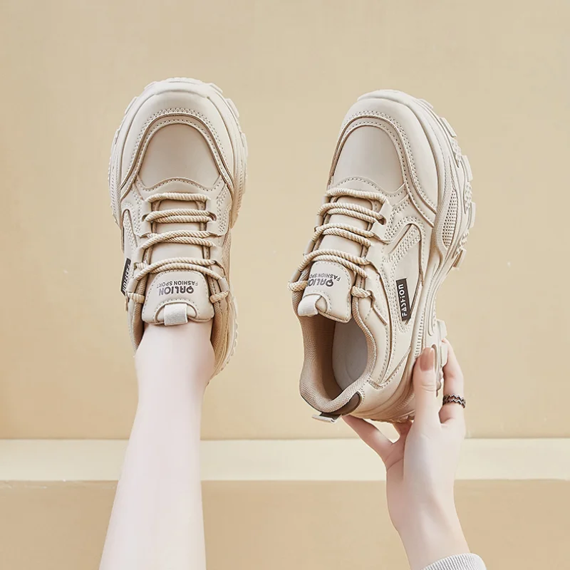 

Женские повседневные кроссовки-хайтопы из сетки с мягкой подошвой, новые универсальные белые кроссовки для бега на весну