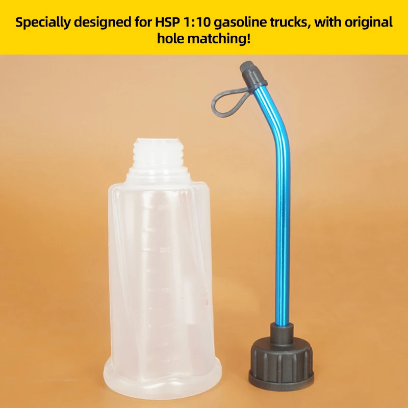 RC HSP Serbatoio Carburante Bottiglia di Olio Può Modello Pentola di Rifornimento 250CC Millilitri 94122/94188 Per RC Auto Moto Camion
