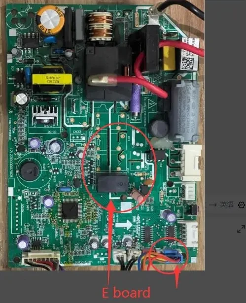 Nueva placa de control KT Midea 17122000041465   CE-KFR/35/53G/AB(CHZ) CE-KFR26G/AB(8513) KFR35G/AB(115V) 1712000007905