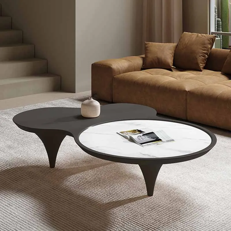 

Hardcover Bedroom Coffee Tables Luxury Nordic Round Nordic Coffee Tables Italian Apartamento Mesa Centro Salon Home Furniture