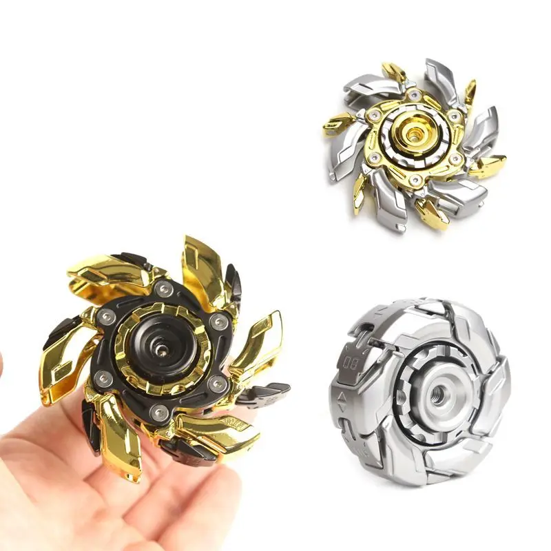 Creative Mechanical Rotating Finger Gyroscope Alloy Outdoor EDC Portable Toy Tool