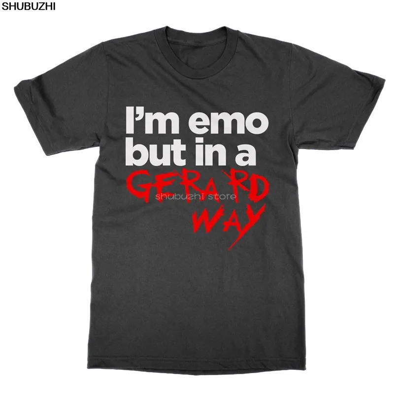 I'm Emo, pero con estilo: La camiseta que todo fan de My Chemical Romance necesita
