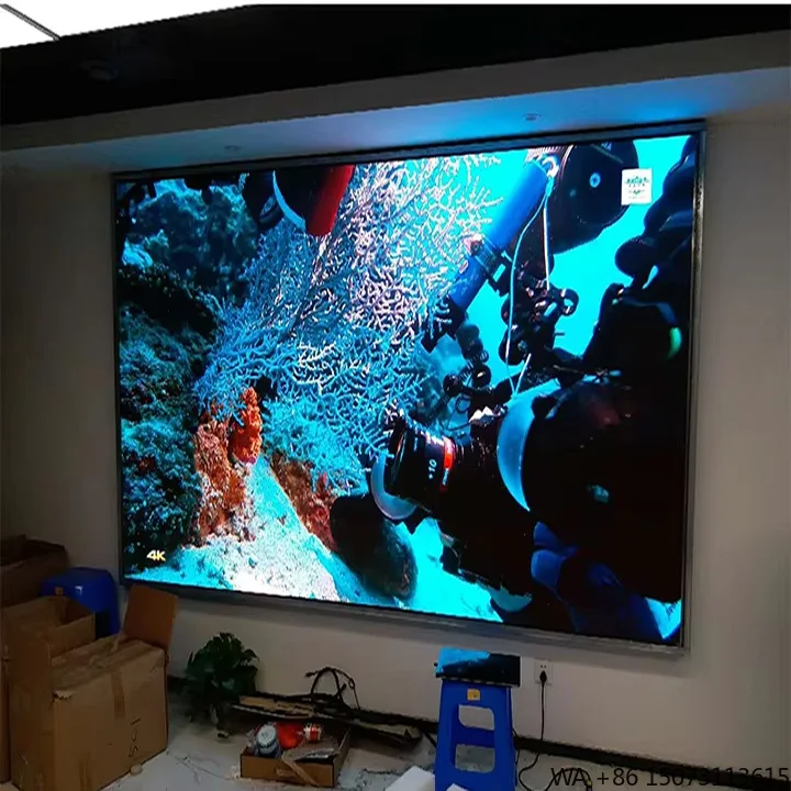 

Полноцветный внутренний светодиодный экран P1.25/P1.538/P1.86/P2.5 6м×4м с бесшовным соединением для концертов