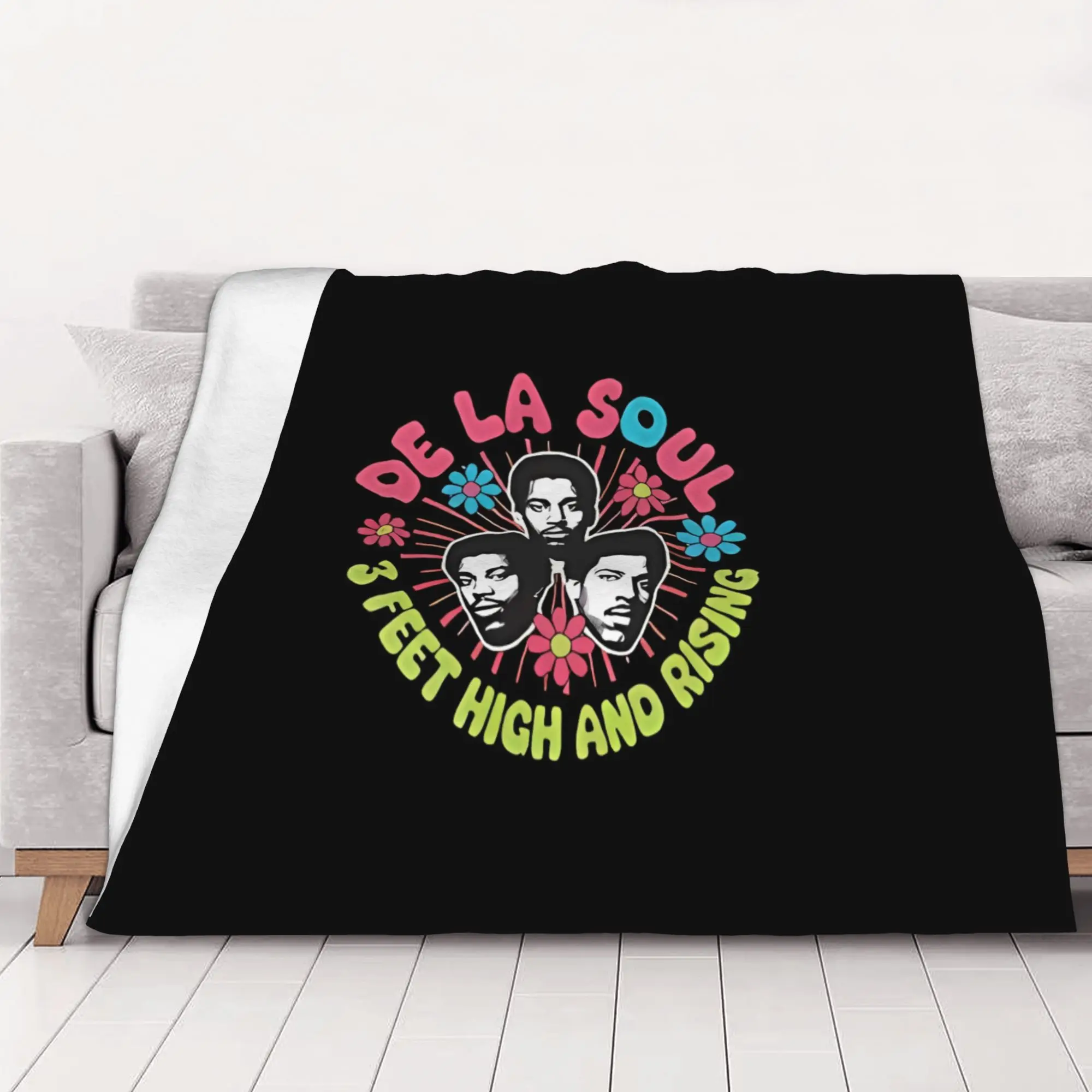 1PC home Cutecore Classic De La Soul Blanket Super Cosy Plush Home Living Room Sofa halloween