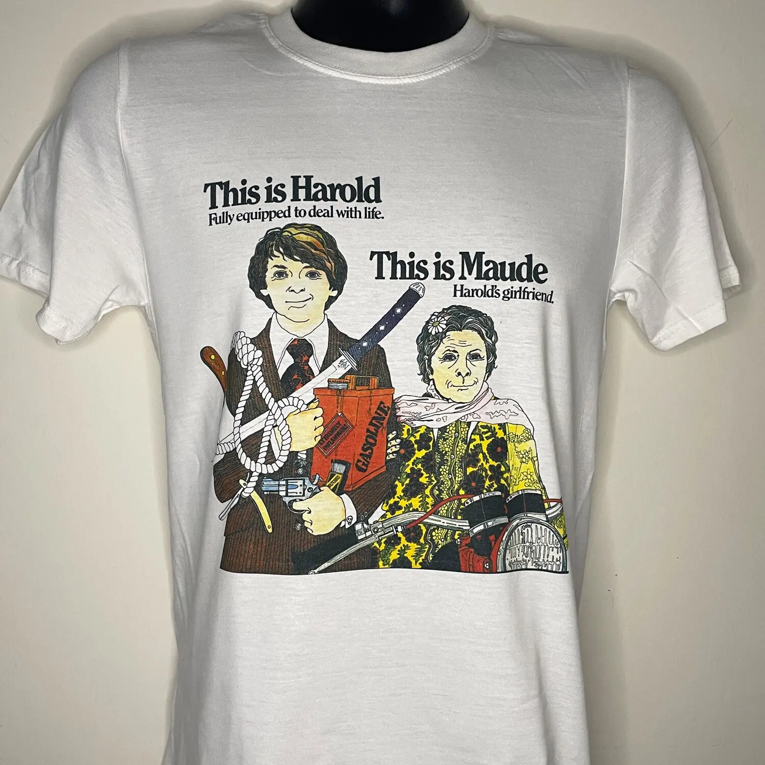 Harold and Maude Shirt - 70s Cinema Classic Movie - Harold and Maude Movie T- Shirt