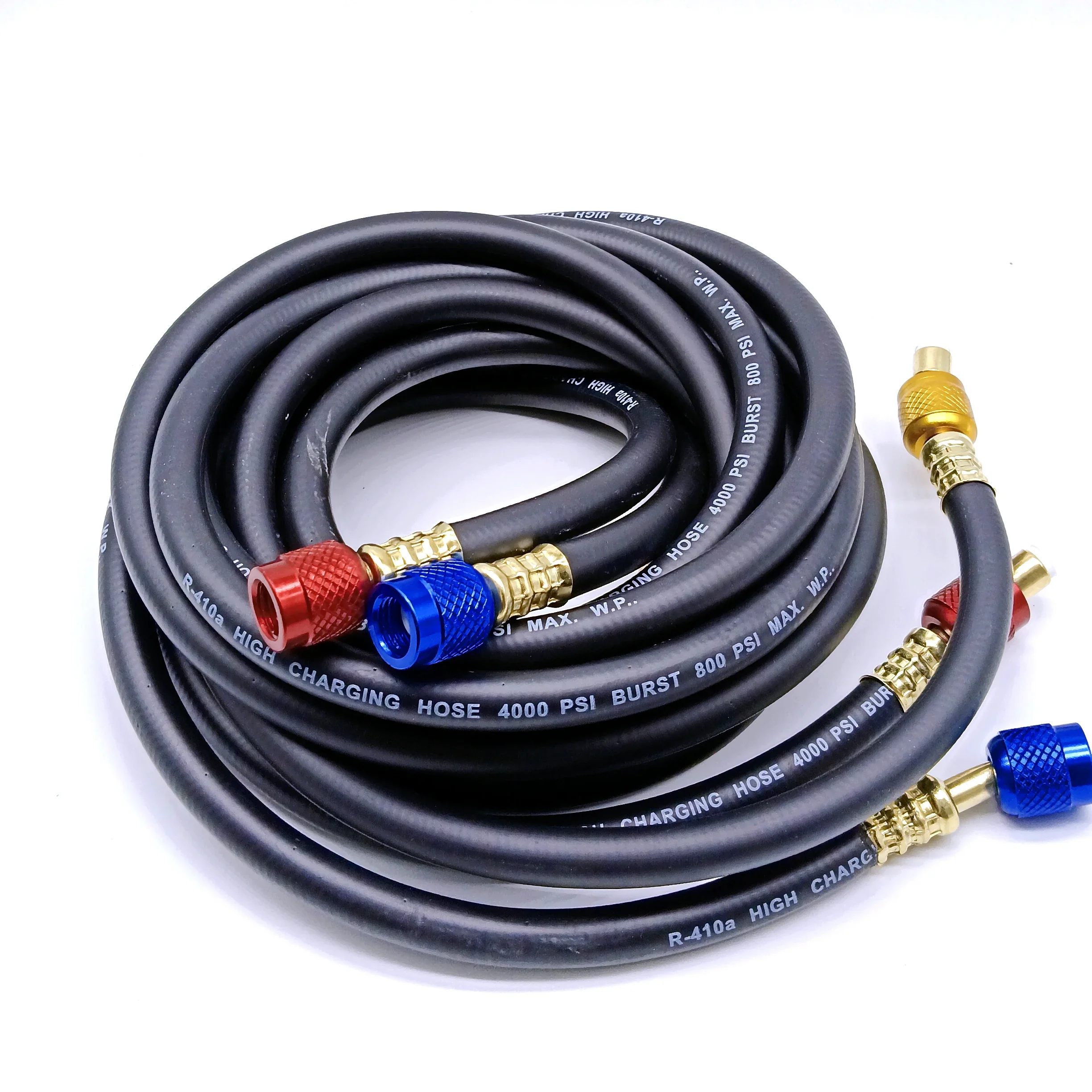�y�Z�[�����z3 �� R134A/R410A AC �[�d�z�[�X �{�[���o���u 600/800 PSI 1/4 �C���` SAE R12 R22 R502 �ԗp�G�A�R����}�[�d�z�[�X