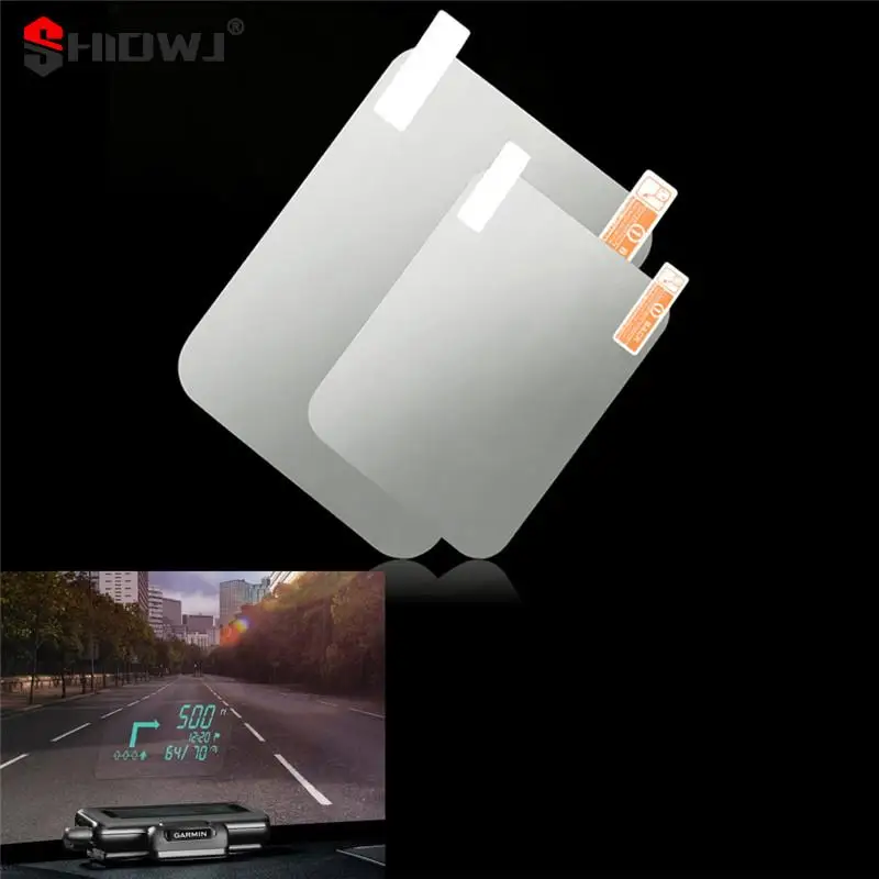 1Pcs Car HUD Reflective Film Head Up Display System Film OBD II Fuel Consumption Overspeed Display Auto Accessories Car Styling