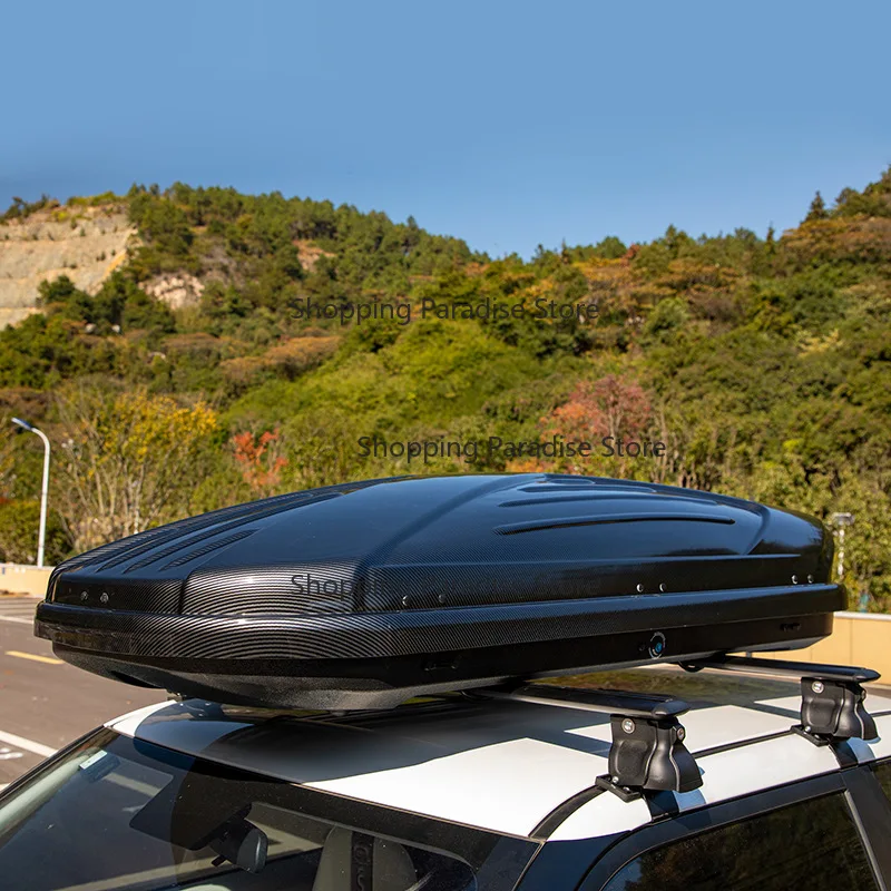 

Extra Large ABS Car Roof Luggage Box Aerodynamic Waterproof Cargo Storage