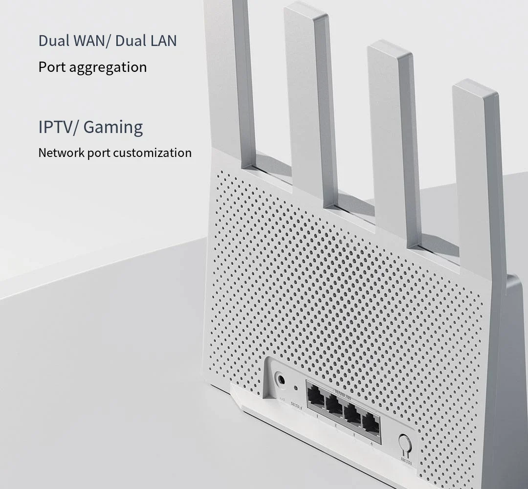 Imagem -05 - Xiaomi-roteador de Rede Dual-band Gigabit Versão Mesh Porta Ethernet Rede Vpn Aceleração de Jogos Wi-fi Mlo Be3600 mi