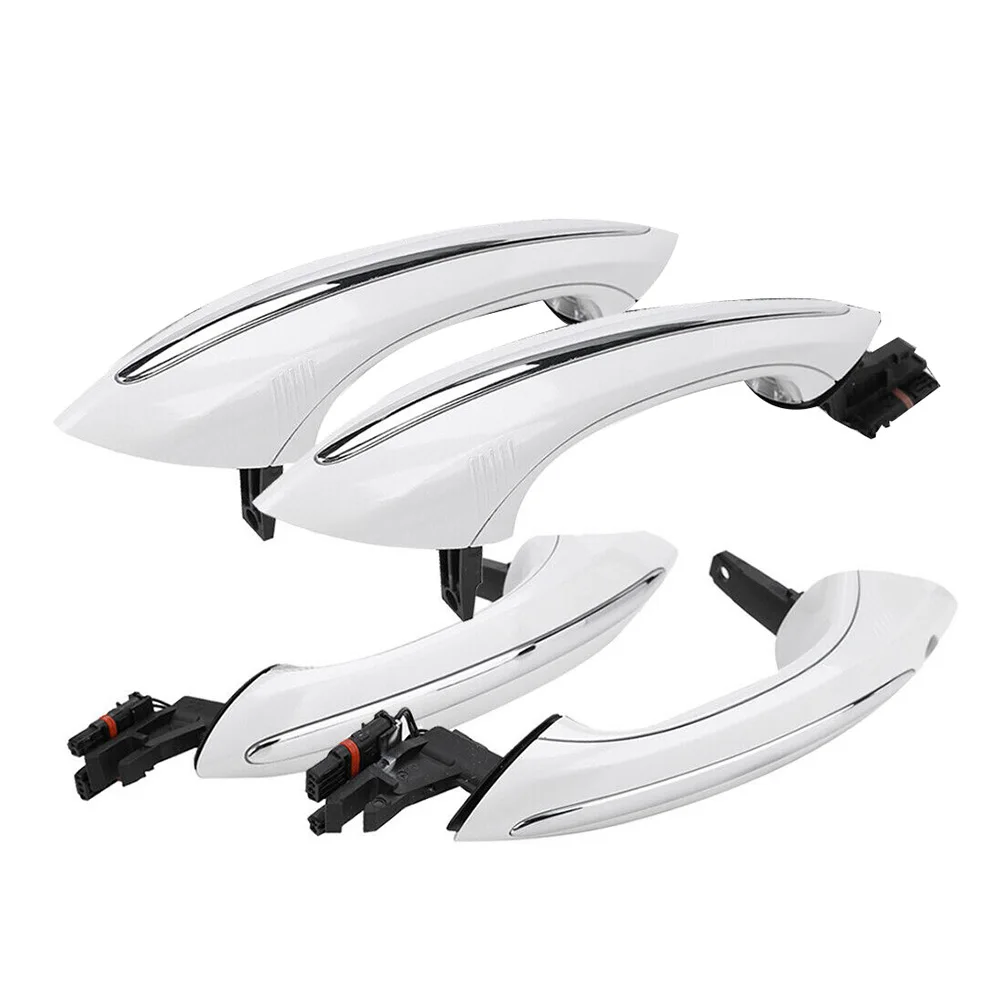 

A61E-4PCS Car Exterior Door Handle with Comfort Access for -BMW 5 6 7 Series 525 528 530 F07 F10 F11 F06 F12 F13 F01 F02